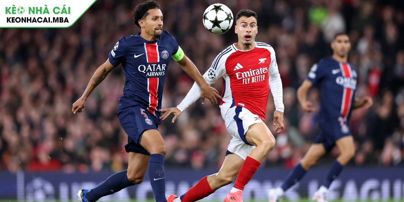 Soi kèo châu Á trận đấu Arsenal vs PSG (02:00 30/04)