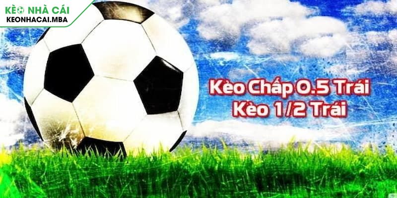 Khái niệm kèo chấp 1/2