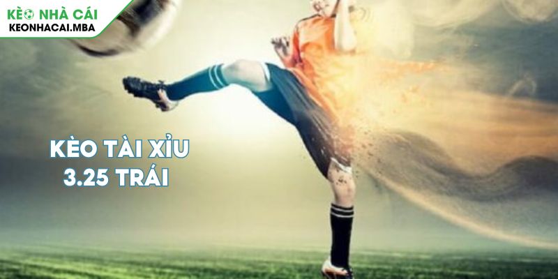 Giải mã kèo tài xỉu 3.25 trái