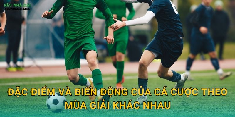 Đặc điểm và biến động của cá cược theo mùa giải khác nhau
